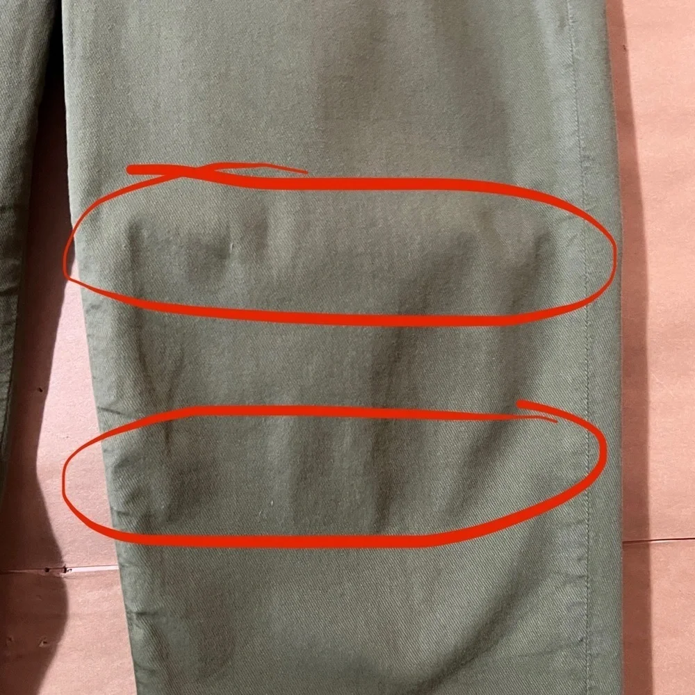Frank & Eileen | Wicklow Pants The Italian Chino Twill Cotton Olive Green Size 0